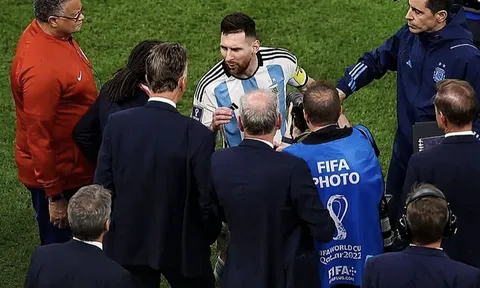 Hình ảnh khác biệt của Messi