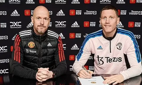 Hình ảnh về Weghorst khiến CĐV Man Utd sướng rơn