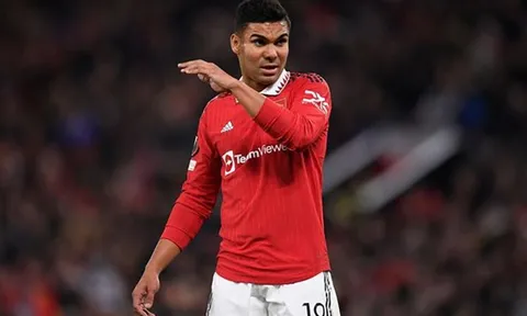 Casemiro là yếu nhân không thể thiếu tại Old Trafford.