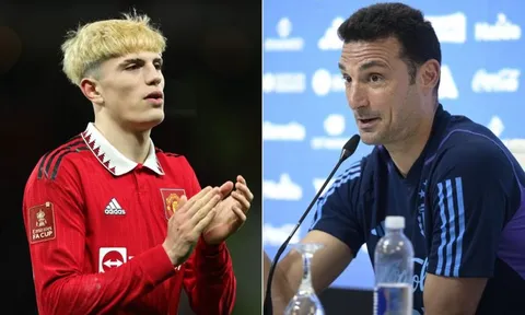 HLV Argentina nói thẳng về vai trò của Alejandro Garnacho