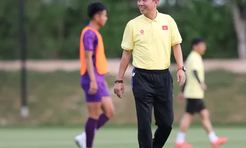 HLV Hoàng Anh Tuấn nói rõ điều hài lòng ở U23 Việt Nam