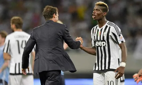 HLV Juventus: “Tôi cảm thấy tiếc cho Pogba”