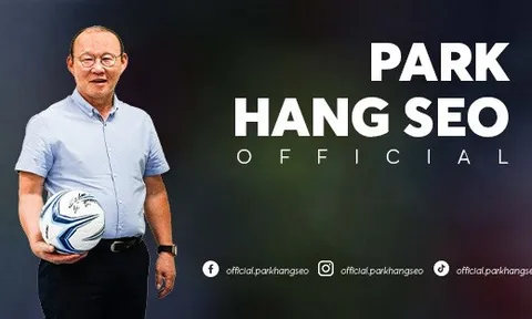 HLV Park Hang-seo chính thức tham gia Facebook