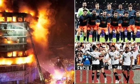 Hỏa hoạn diện rộng với 4 nạn nhân, trận La Liga tạm hoãn