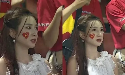 'Hot girl' nổi bật trên khán đài trận Thái Lan - Việt Nam là ai?