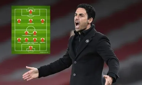 Mua Calvert-Lewin, Arsenal sẽ bố trí đội hình thế nào?