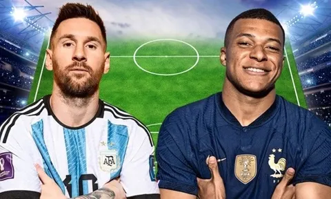 Đội hình đá chính của Pháp và Argentina ở trận cầu 4-3 điên rồ