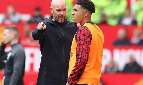 Ten Hag quay xe với Sancho