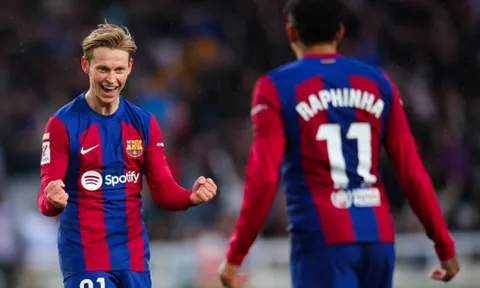 Hủy diệt Getafe, Barca tạm thời vươn lên ngôi nhì bảng