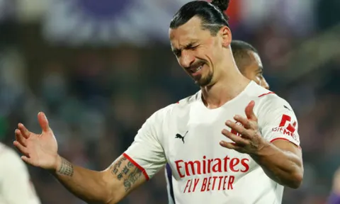 Ibrahimovic đạt cột mốc lịch sử trong ngày AC Milan thua sát nút Fiorentina
