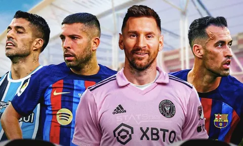 Inter Miami chơi lớn, đưa cả 5 cầu thủ bạn thân đến cho Messi