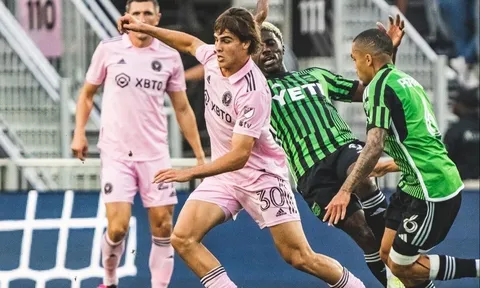 Inter Miami rơi chiến thắng khi Messi chưa thể thi đấu