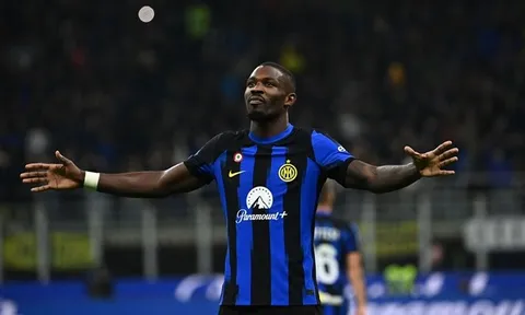 Chấm điểm Inter 3-0 Lazio: Thuram thăng hoa, Pedro tội đồ