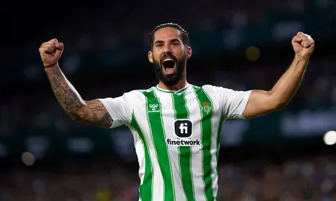 Isco và hành trình tìm lại chính mình ở Real Betis