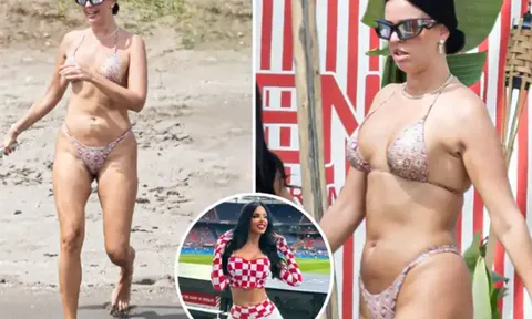Người đẹp World Cup khoe dáng với bikini