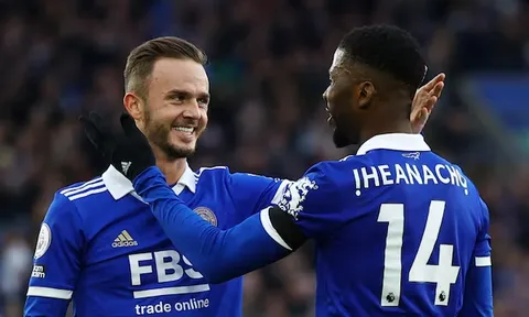 James Maddison trên đường san bằng kỷ lục ghi bàn của Ruud van Nistelrooy