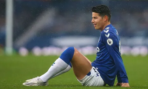 Rời Everton, cơn ác mộng chưa buông tha James Rodriguez