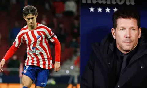 Joao Felix bị loại khỏi đội hình của Atletico Madrid