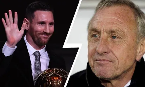 Johan Cruyff dự đoán Messi giành 7 Quả bóng vàng từ năm 2012