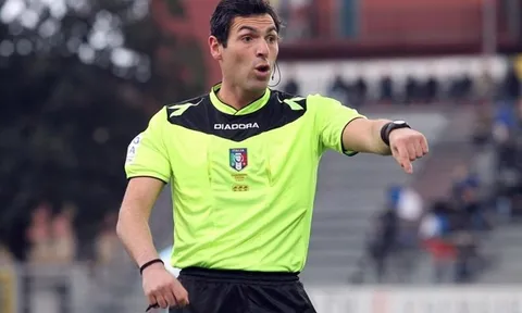 Trọng tài Serie A đối mặt với án phạt vì hành vi khiếm nhã