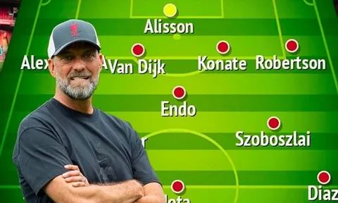 Đội hình cực mạnh của Liverpool khi có Endo