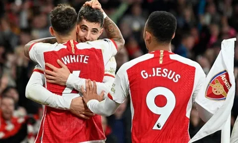 Kai Havertz sắm vai người hùng, Arsenal ngạo nghễ chiếm ngôi đầu bảng