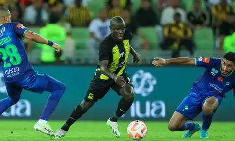 Kante thăng hoa, Al Ittihad chiếm ngôi đầu BXH Saudi Pro League