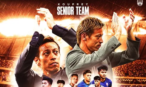 Keisuke Honda rời tuyển Campuchia sau AFF Cup 2022