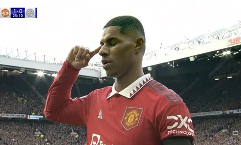 Không thể ngăn cản, Rashford áp sát kỷ lục của Rooney và Ronaldo