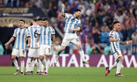 Kịch bản điên rồ, Argentina lên ngôi vô địch sau loạt pen cân não