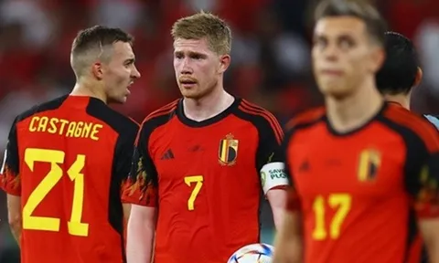 Kịch bản khiến Bỉ bị loại từ vòng bảng World Cup