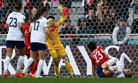 Kim Thanh hóa người hùng cản phá penalty của tuyển Mỹ