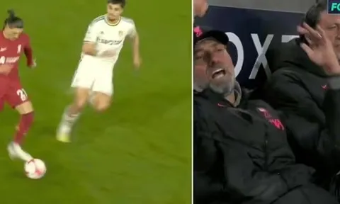 Klopp biểu cảm khó đỡ, thốt lên 3 từ khi chứng kiến khoảnh khắc Nunez