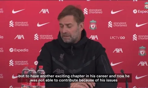 Klopp chia sẻ về Aguero, cập nhật tình hình Firmino
