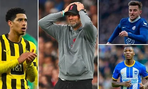 Klopp có 5 mục tiêu chất lượng ở hàng tiền vệ