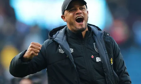 Kompany: “Dẫn dắt Burnley là điều tuyệt nhất với tôi”