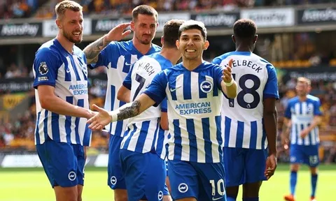 Vì sao Brighton vẫn bay cao dù mất hàng loạt trụ cột?