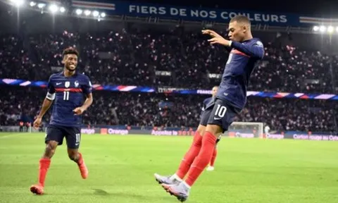 Mbappe làm điều 63 năm không ai làm được, Pháp đại khai sát giới 8-0