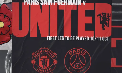 Lá thăm tồi tệ, Man United phải đá sống còn với PSG 