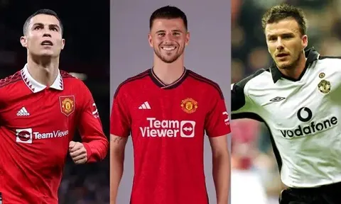 Lịch sử chiếc áo số 7 của Man United: Mason Mount tiếp nối