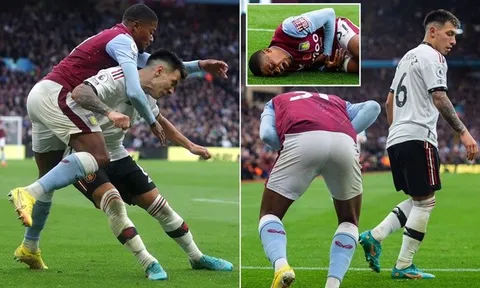 "Lisandro Martinez 2 lần thúc cùi chỏ vào xương sườn tôi"