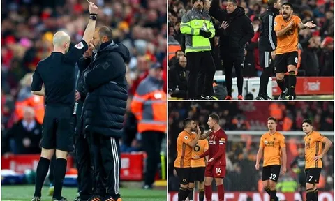 Liverpool hưởng lợi, cầu thủ và ban huấn luyện Wolves phát điên vì VAR