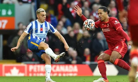Liverpool mất điểm, Van Dijk bị chê tơi tả