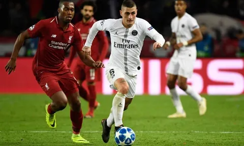 Liverpool nhắm mua tiền vệ PSG