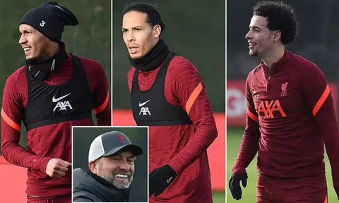 Liverpool chào đón sự trở lại của 3 ngôi sao cực chất