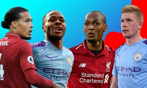 Đội hình kết hợp lý tưởng Liverpool và Man City
