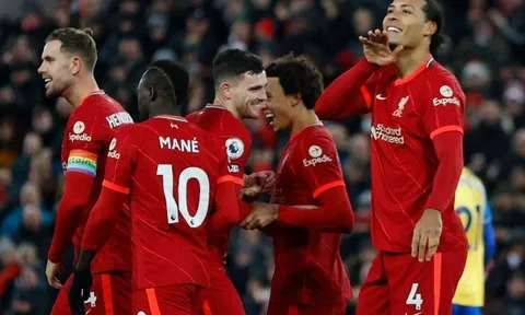 Kỷ lục ghi bàn của Liverpool gây choáng cho tất cả