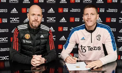 Man United công bố số áo của Wout Weghorst