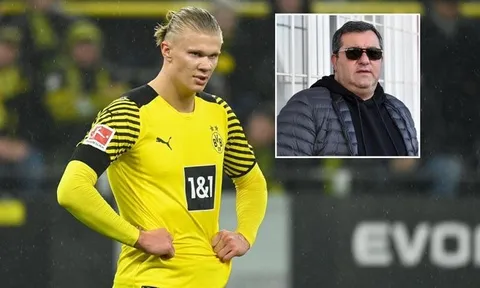 Loại Man Utd, Raiola chốt 4 bến đỗ tiềm năng cho Haaland