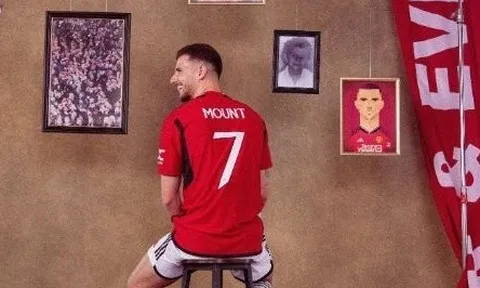 Lý do Mason Mount được mặc áo số 7 của Man United